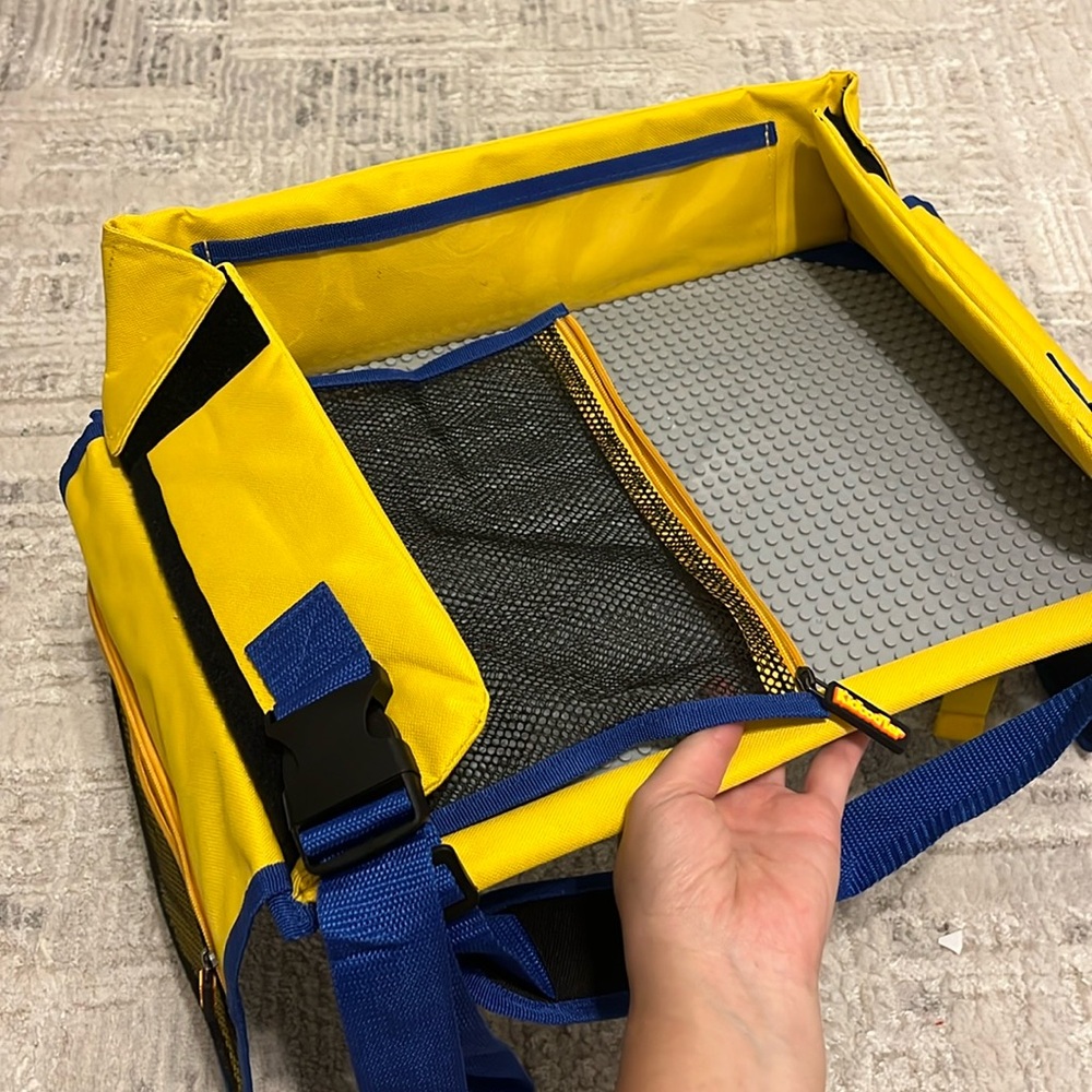 Kid doodle and travel Lego tray